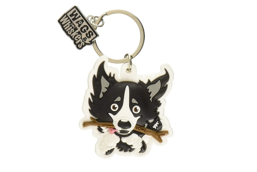 llavero border collie